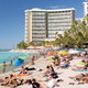Image for article titled Hawaiian Travel Ad Boasts Sandy White Tourists As Far As The Eye Can See